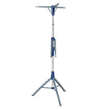 Folds away for easy storage. Honey Can Do 2 Tier Tripod Steel Clothes Drying Rack Blue Walmart Com Walmart Com