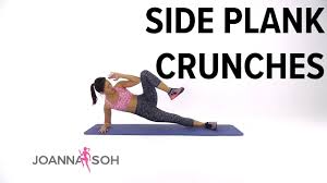 Nov 10, 2020 · the side plank is one of the easiest ways to work your oblique muscles. How To Do Side Plank Crunches Joanna Soh Youtube