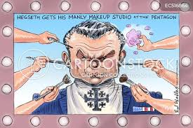 Secretary Hegseth Cartoons and Comics - funny pictures from CartoonStock