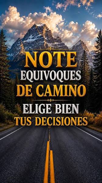 Cada decisión que tomas es un puente hacia tu futuro.  No camines en  automático; asegúrate de que cada paso que des hoy esté alineado con la  persona que quieres ser mañana.