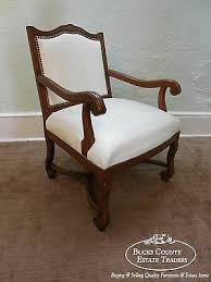 Custom Made Vintage Country French Style Occasional Open Arm Chair In 2020 Armchair Antique Chairs For Sale Vintage Country