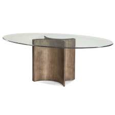 No dining room is complete without a set of dining chairs or dining bench. Bassett Mirror Symmetry Painted Bronze 78 W X 48 D Oval Dining Table Ba2914700926ec