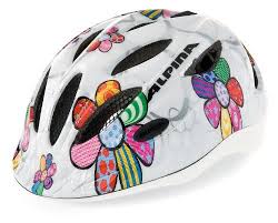 Alpina Fahrradhelm Gamma Flash Flower Fahrradhelm Fahrrad Kinder Fahrrad