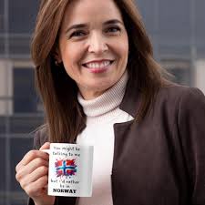 Rather Be In Norway Mug, Norway Gift, Norwegian Mug, Funny Norway Gift,  Norway Lover Gift, Norwegian Gift Idea