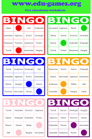 3x3, 4x4 and 5x5 picture bingo using pictures from a theme that you select or substitute vocabulary words that you provide. Word Bingo Generator Free Worksheets And Templates