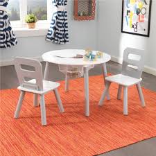 Kidkraft Round Table And 2 Chairs Set Grey And White Baby And Child Store Kids Table Chair Set Round Table And Chairs Toddler Table