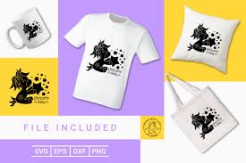 Download Cute Unicorn Baby Silhouette Graphic By Ayuariani Creative Fabrica Yellowimages Mockups