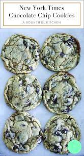 New York Times Chocolate Chip Cookies Recipe Cookies Recipes Chocolate Chip Best Chocolate Chip Cookie Food