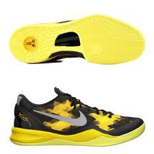 Mens Zoom Kobe 8 System Basketball Shoes Yellow