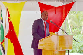 Minister for public works and the digital economy cassani laville. Chinese Ambassador Lu Kun Attends The Hand Over And Commissioning Ceremony Of The West Coast Road Rehabilitation Project