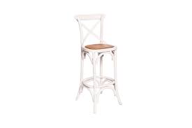 Shop for cross back counter stool at bed bath & beyond. Crossback High Bar Stool White 1 1mh X 48cmw The Event Mill