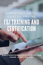 Online Automotive F I Training Marketing Jobs Train Online School