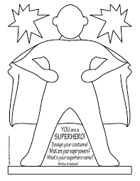 Art Enrichment Everyday October Activity Coloring Pages Super Hero Activities Superhero Crafts Superhero Coloring Pages
