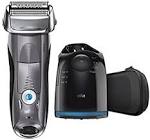 7865CC Series 7 Wet & Dry Premium Electric Shaver with Clean & Charge System, Grey Braun