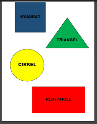 4 Geometriska Figurer Geometriska Former Forskoleklassrum Matteovningar