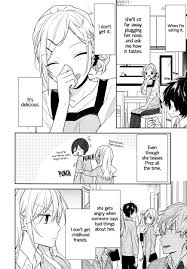When the two unexpectedly meet. Horimiya Chapter 81