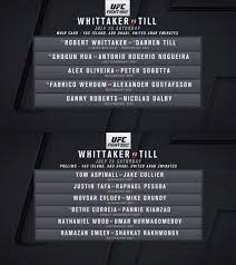 Watch more sports with espn+. Full Card Of Ufc Fight Night On July 25 Mma