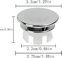 Sink Overflow Ring - 22-24mm Double Layer Sink Basin Trim ...