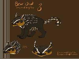 Bear owl croods