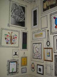 850 x 1217 jpeg 293kb. Wip Future Craft Room 4 Drawing Frames Sharpie Wall Funky Wallpaper
