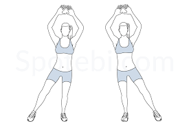 Modified Jumping Jacks Illustrated Exercise Guide