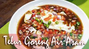 Mie goreng sebetulnya tidak harus selalu berisi daging ayam. Telur Goreng Air Asam Ringkas Amat Sedap Pulak Tu Youtube