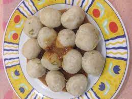 Resep Cilok Terigu Kuah Bumbu Pecel Oleh Evi Permata Sari Resep Ide Makanan Makanan Sederhana