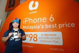 The apple iphone 6 is the newest upgrade to the apple iphone line of devices. U Mobile Iphone 6 Iphone 6 Plus From Rm98 Month No Credit Card Needed