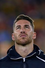 Sergio Ramos of Spain looks