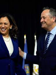 Kamala harris has made history as the first female, the first black person and the first asian american to step into the role. The 9 Things We Know About Doug Emhoff Kamala Harris S Husband Vogue