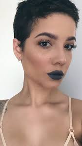 #buzzcut #bald is beautiful #women with short hair #bald women #inked girl #happyme #women with tattoos #baldie #lgbtq+ …. Halsey Lockscreen Tumblr Super Short Hair Halsey Hair Very Short Hair