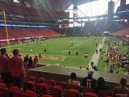 Mercedes Benz Stadium Section 117 Atlanta Falcons