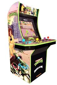 Police trainer full size arcade shooting game works! Teenage Mutant Ninja Turtles Arcade Machine W Riser Arcade1up Walmart Com Walmart Com