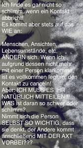 Man Muss Nur Miteinander Sprechen Weisheiten Kontakt Abbrechen Leben
