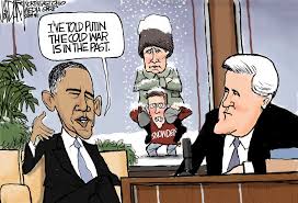 Obama On Leno And Putin Editorial Cartoon Cleveland Com Obama has used executive orders to open the american embassy and diplomacy with havana.