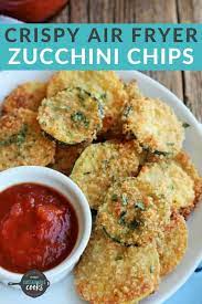 Make Amazing And Simple Air Fryer Zucchini Chips For Your Family With This Versatile Air Fryer Recipes Healthy Air Fryer Dinner Recipes Air Fryer Recipes Easy