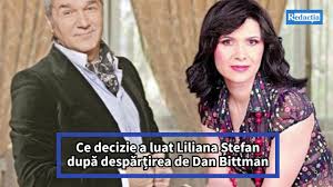 Acum, solistul trupei „talisman a făcut noi dezvăluiri despre separarea de mama copiilor săi.potrivit spuselor sale, în momentul în care a decis. Ce Decizie A Luat Liliana È™tefan DupÄƒ DespÄƒrÈ›irea De Dan Bittman Youtube