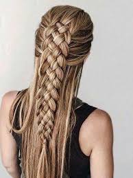 Braiding hair is simple and fun. Braids Dutchbraids Black Hair Braiding Tips Box Braids How To Braid Tighter Tight French Braid Tips Moi In 2020 Thick Hair Styles Viking Hair Braided Hairstyles