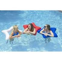 Poolmaster 87131 36 American Stars Swimming Pool Float Tubes 3 Pack  Multicolor