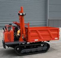 Crawler Dumper with Crane - 2025 New Design, 3T Capacity