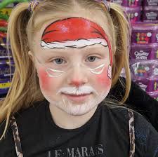 Pink Tiger Face Painting added...