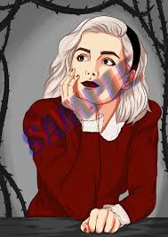 Sabrina the Teenage Witch A4 Art Print