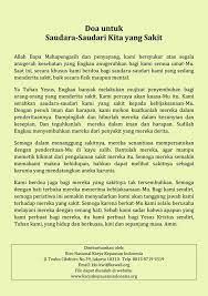 Kata Kata Doa Untuk Orang Sakit Kristen