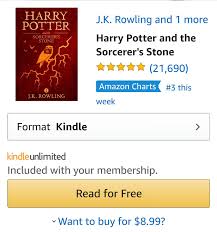 Connected to a computer network or accessible by computer; Harry Potter Books On Kindle Unlimited Is There An Option To Buy The Audiobooks At A Reduced Cost Thank You Audible