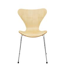 Furniture by le arne jacobsen. Fritz Hansen 3107 Stuhl Von Arne Jacobsen Naturliches Furnier Designikonen Designmobel Shop