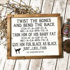 37 Hocus Pocus Inspired Etsy Products That Will Put A Spell On Your Home Halloween Quotes Fall Halloween Decor Halloween Signs