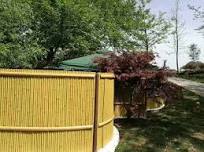 Premium Quality Plastic Bamboo Pole Artificial Bamboo Fence Pole Nylon  Bamboo Poles