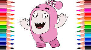Oddbods coloring pages coloring pages pretty design ideas coloring drawing of the oddbods coloring page free printable coloring pages oddbods cake cake in 2019 birthday cake birthday birthdays Oddbods Newt Drawing And Coloring Youtube
