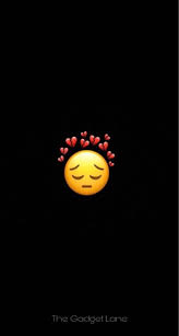 Black Wallpaper Iphone Android In 2020 Emoji Wallpaper Iphone Cute Emoji Wallpaper Emoji Wallpaper