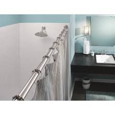 It's supported by sturdy zinc die cast brackets. Brushed Gold Shower Rod Wayfair